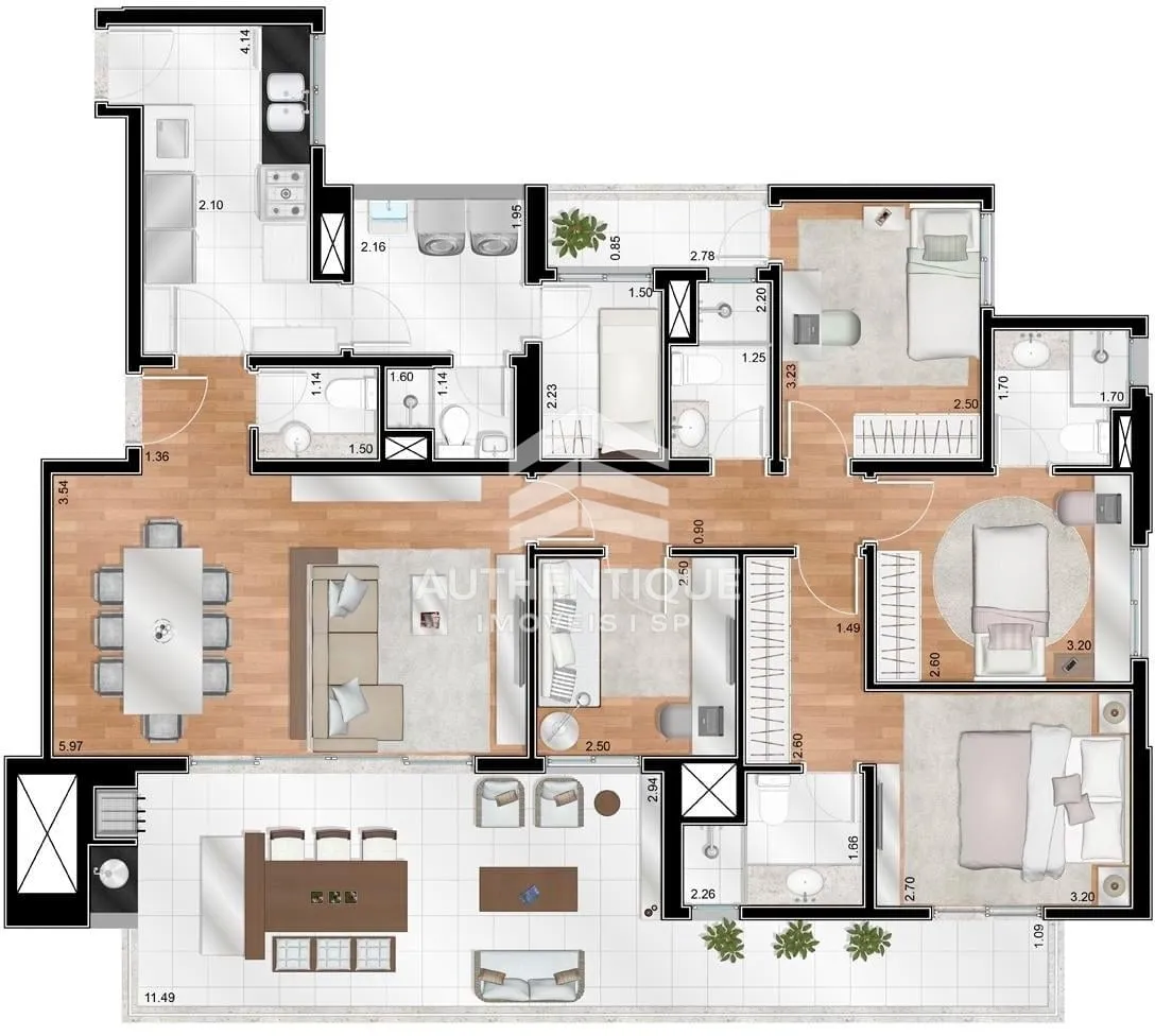 Imagem PATEO BARRA - BARRA FUNDA - Apartamento à venda no bairro Barra Funda - São Paulo/SP, Zona Oeste