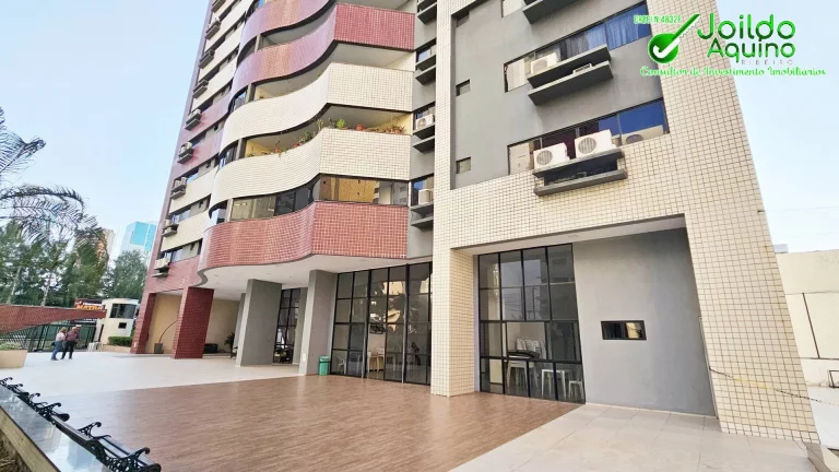 Imagem 3 Suítes com Closet e Hidro, Varandão – Meireles - 3 quadras da beira-mar.
