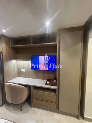 Imagem Flat disponível para locação no Lume Alto da Boa Vista, com 25m² e 1 dormitório