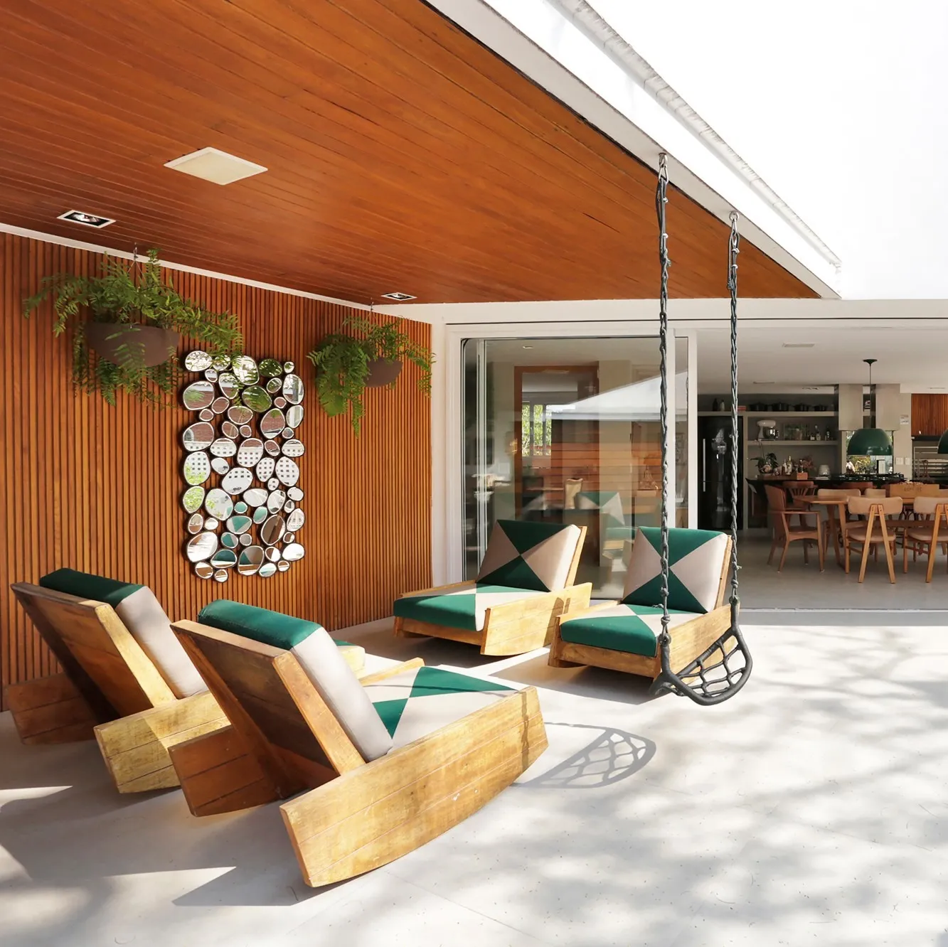 Imagem Casa 4 Suites Alto de Pinheiros premiada na Bienal de Arquitetura Linda