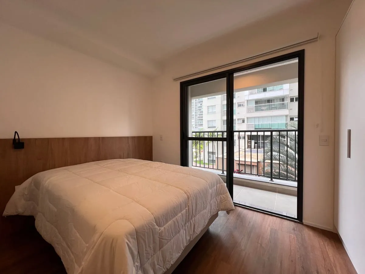 Imagem Apartamento com 1 Quarto para alugar, 24m² - Brooklin