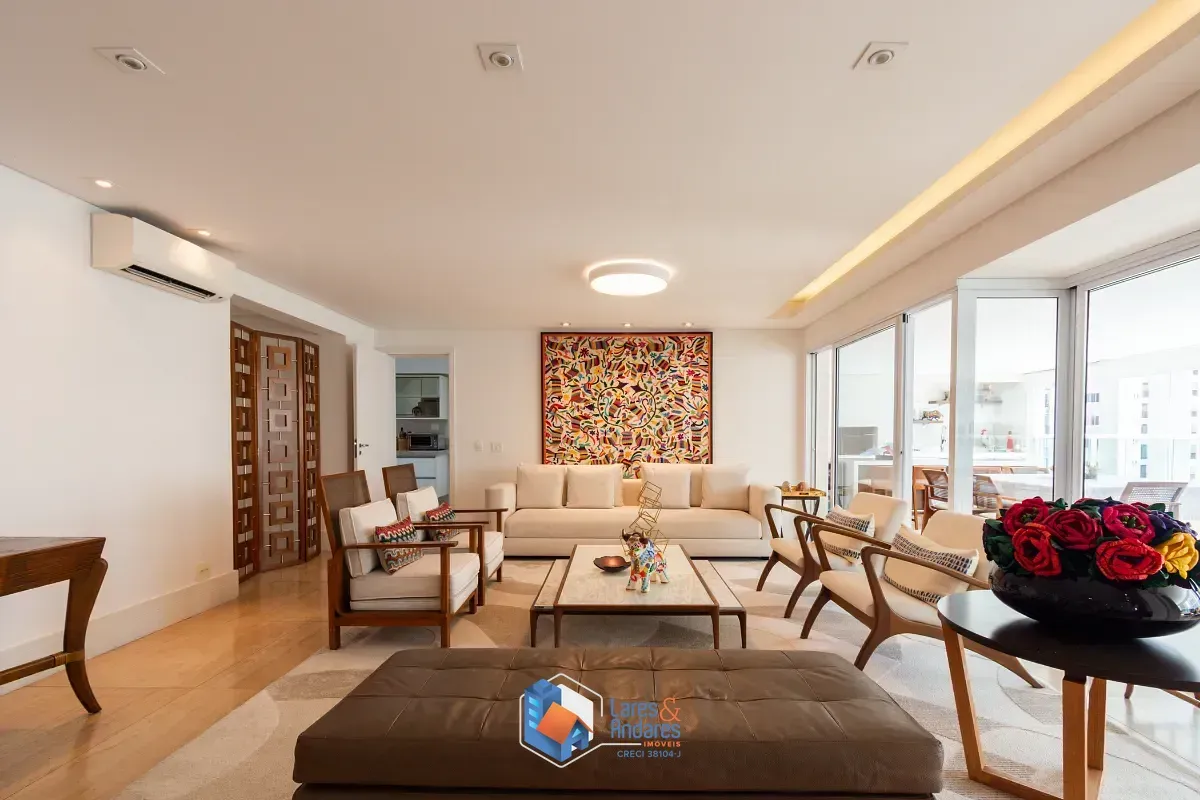 Imagem Apartamento para venda em Moema com 4 quartos, sendo 4 suítes, 335m²