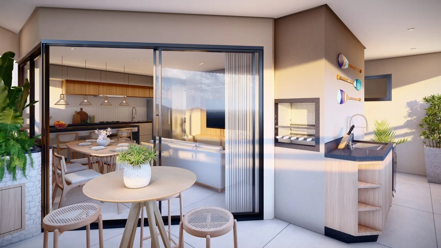 Imagem Apartamento à venda 2 Quartos, 2 Suites, 2 Vagas, 72.83M², Itaguá, Ubatuba - SP | ABITARE OCEAN ART Residence