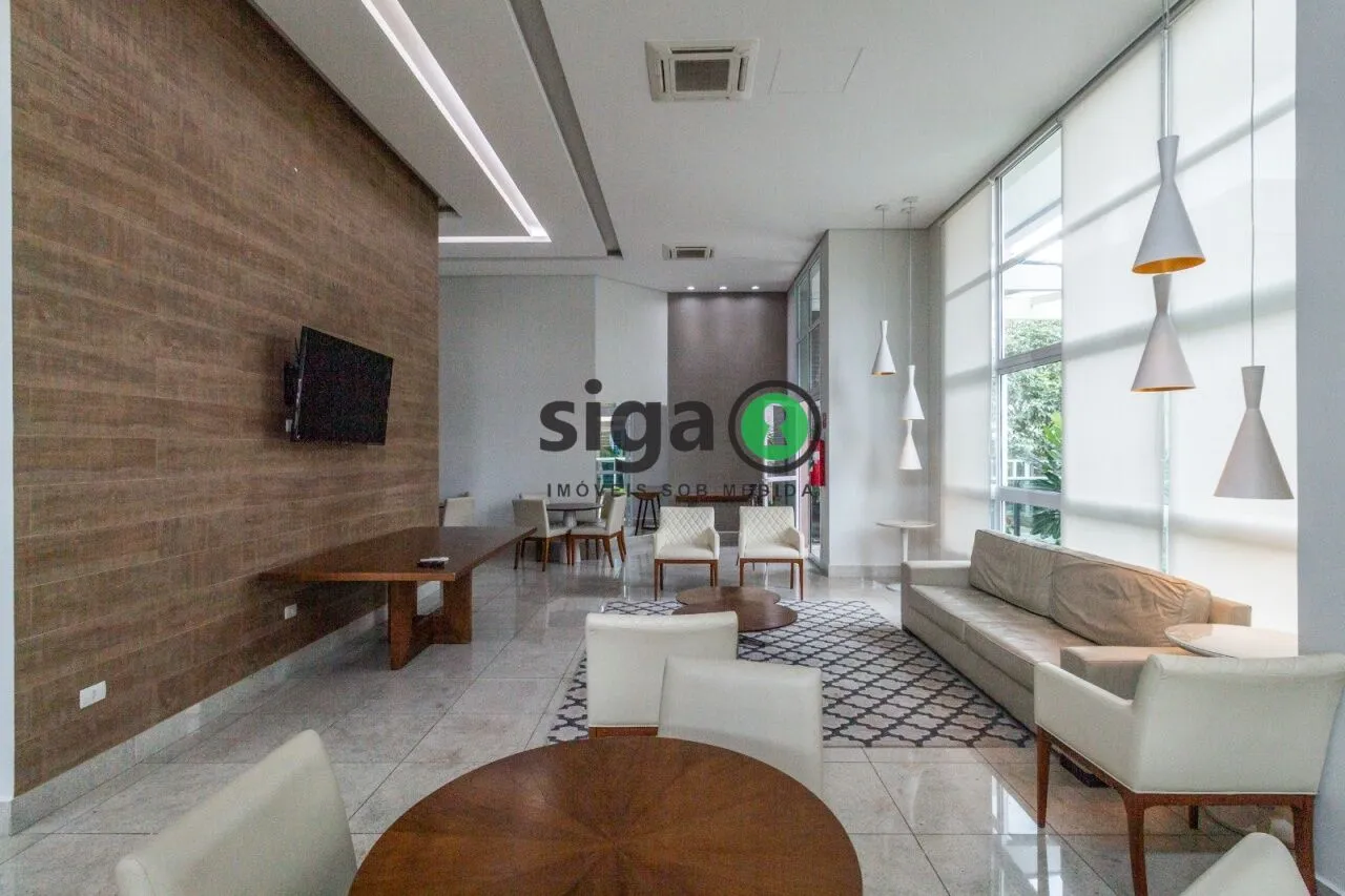 Imagem Apartamento Mobiliado para Locação com Ar Condicionado e Sacada Gourmet Próximo à Celso Garcia e M