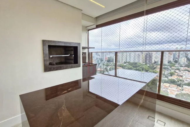 Imagem Venda Edifício Stella Campo Belo: 143m² com Varanda Gourmet e Vista