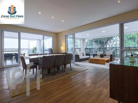 Foto do imóvel Apartamento Alto Padrão à Venda Em Moema Com 3 Suítes e 5 Vagas em AVENIDA CHIBARÁS
