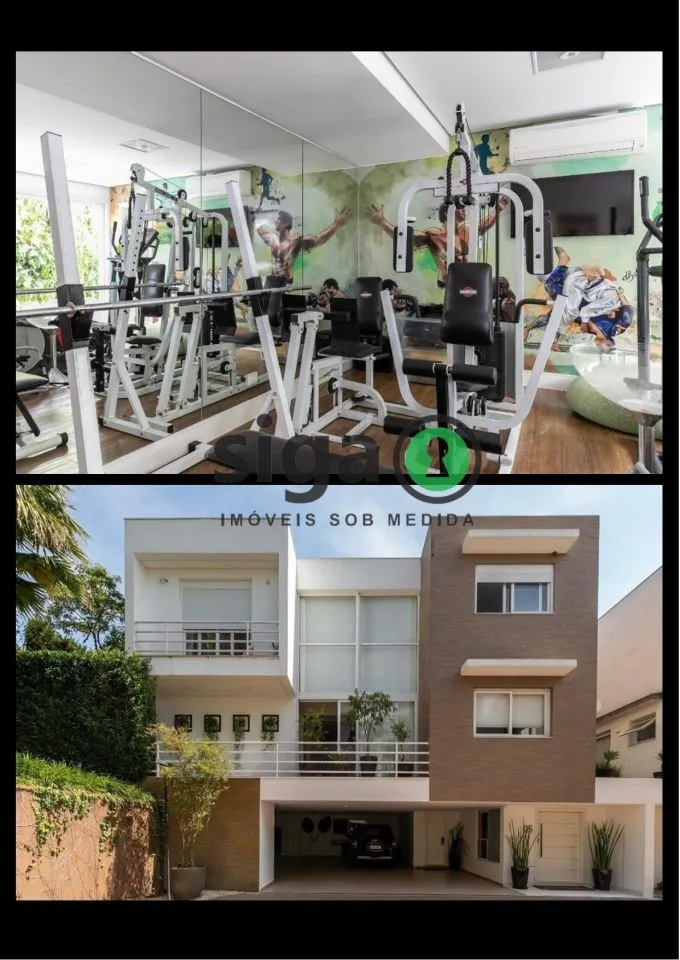 Imagem Casa em Condomínio de alto padrão no Brooklin Paulista com 4 suites Semi mobiliado