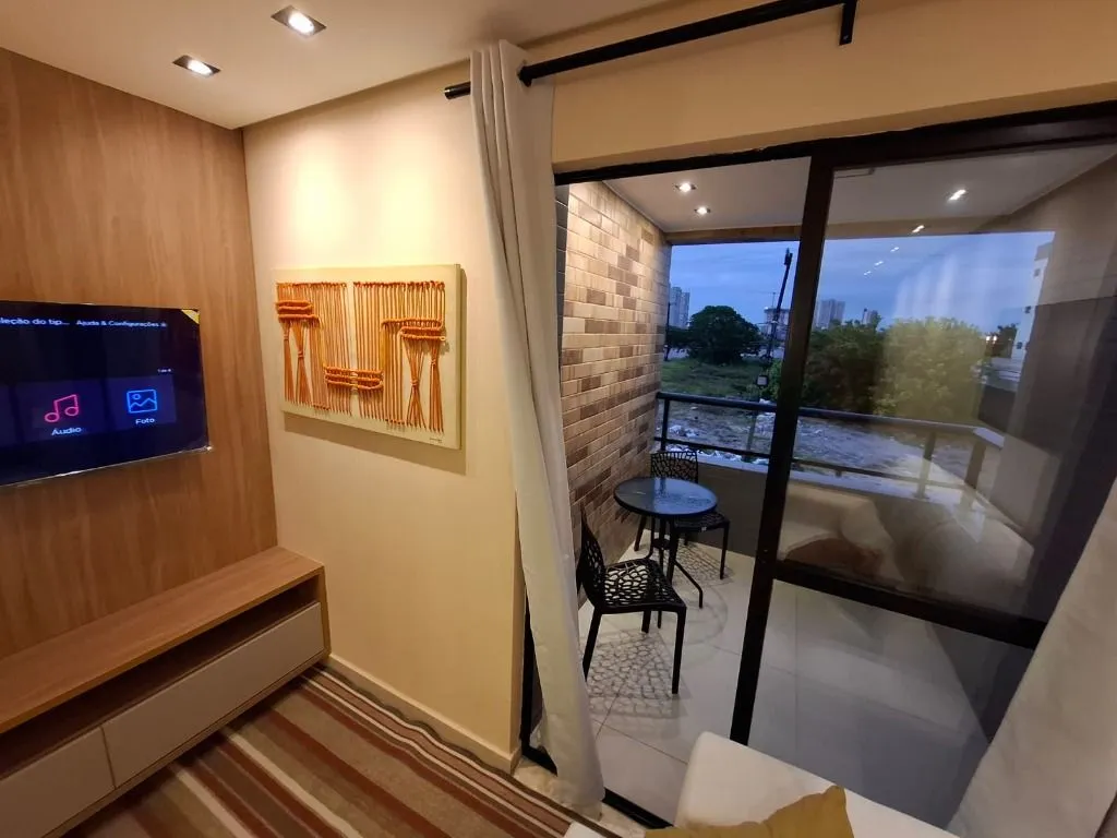 Imagem Pronto para Morar! Apartamento 100% Mobiliado e Climatizado em Intermares