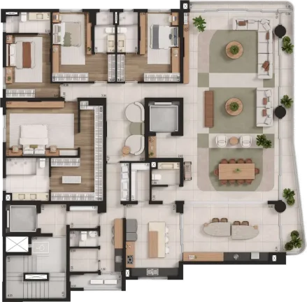 Imagem APARTAMENTO RESIDENCIAL em Goiânia - GO, Setor Marista
