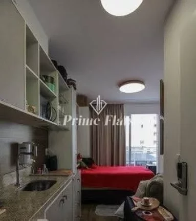 Foto do imóvel Flat disponível para venda no Condomínio Downtown Luz, com 22m², 1 dormitório e 1 vaga em Rua Washington Luís