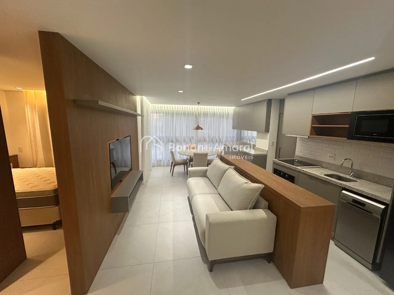 Imagem Apartamento para locação, com 50 m², Nova Campinas