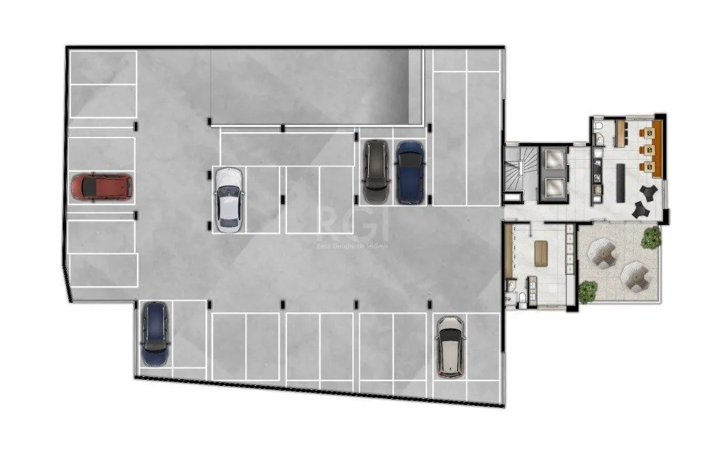 Imagem Apartamento para Venda - 31.12m², 1 dormitório, Rio Branco