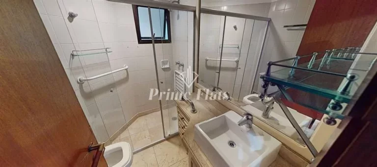 Imagem Flat disponível para locação no The Sutton House com 120m², 3 dormitórios e 2 vagas de garagem