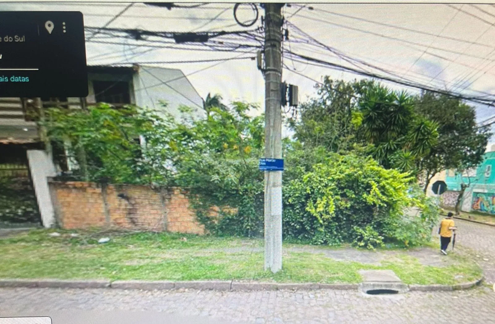 Imagem Terreno de esquina com 528m² Rua R. Márcio Dias - Nonoai