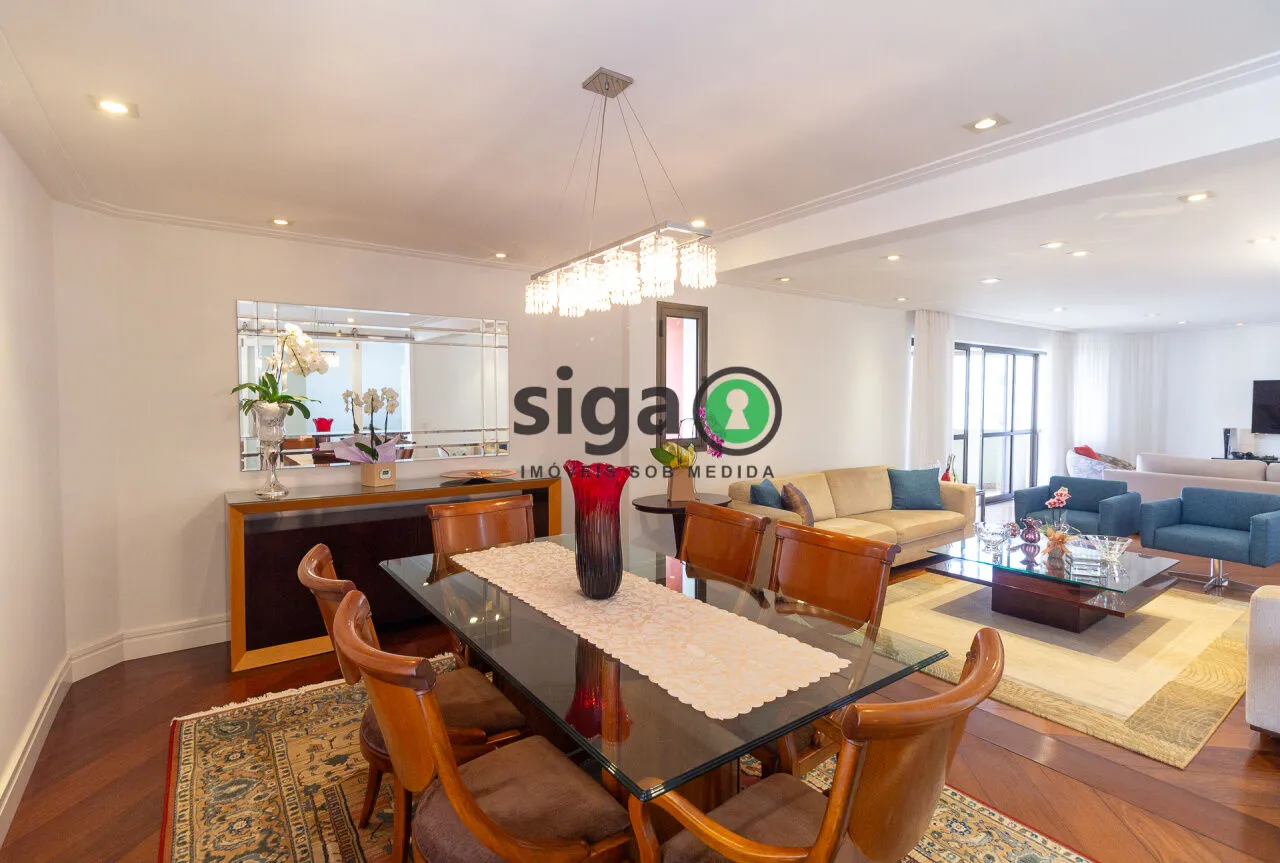 Imagem Apartamento de 272m² com 5 Quartos à Venda em Campo Belo!