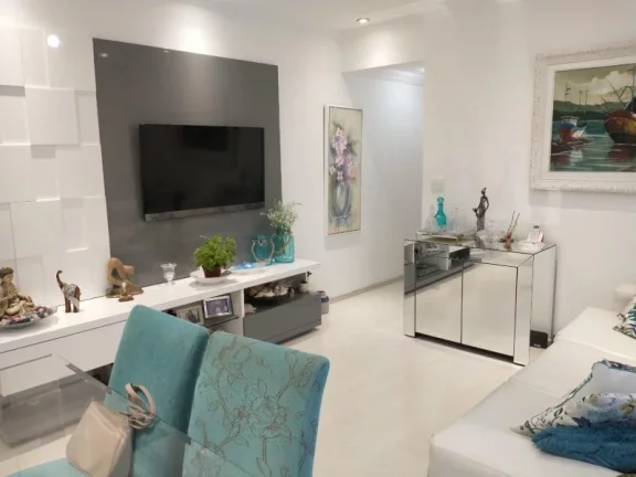 Imagem APARTAMENTO COM 2 DORMITÓRIOS À VENDA, 110 M² POR R$ 720.000,00 - PONTA DA PRAIA - SANTOS/SP