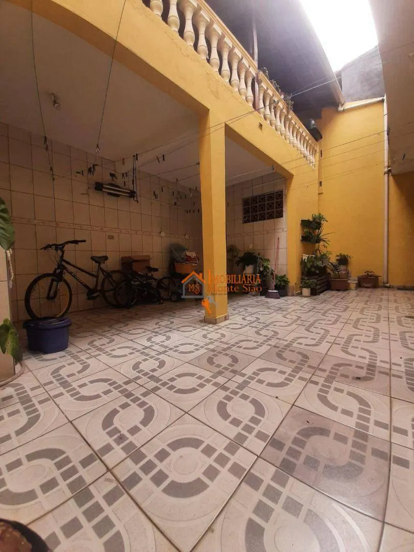 Imagem Sobrado com 4 dormitórios à venda, 280 m² por R$ 650.000,00 - Parque Continental - Guarulhos/SP