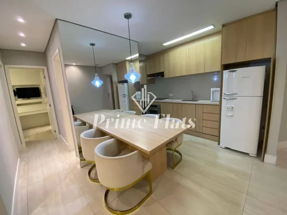 Imagem Flat disponível para locação no Ciragan, com 77m², 2 dormitórios e 1 vaga de garagem
