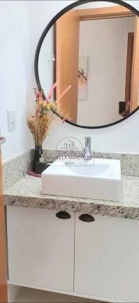 Imagem Ap 2 quartos, suíte, andar alto, vista pro mar, armários, lazer, 1 vaga