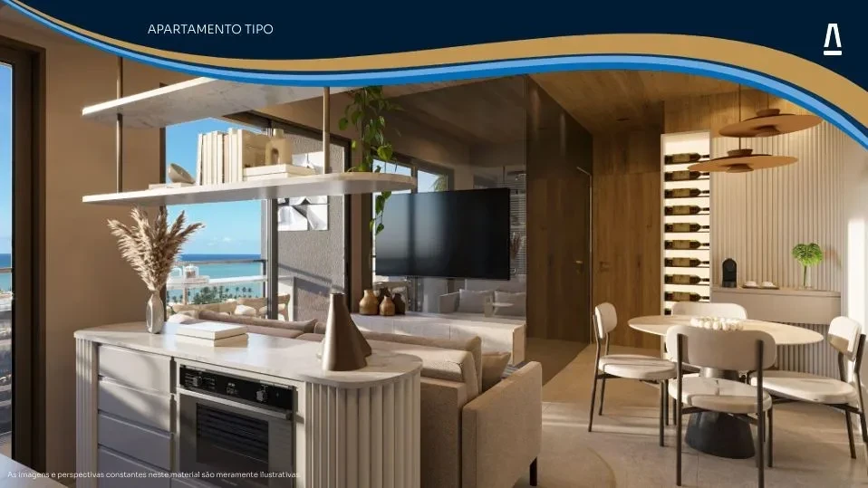 Imagem Apartamento com 2 Quartos à Venda, 47 m² em Guararapes - Jaboatão dos Guararapes
