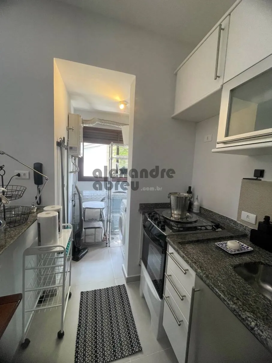 Imagem Apartamento todo mobiliado com terraço gourmet para locação no Morumbi