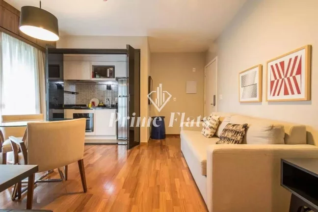 Imagem Flat disponível para locação no Gran Estanconfor Veranda Berrini, com 40m², 1 dormitório e 1 vaga