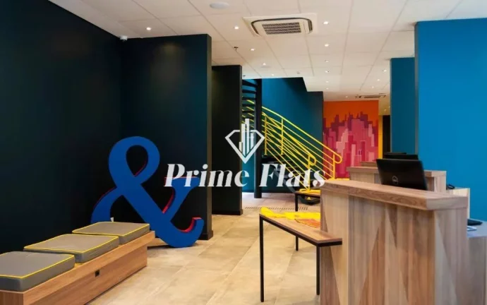 Imagem Flat disponível para venda B...B Hotel São Paulo Luz, com 13,75m², 1 dormitório e 1 vaga