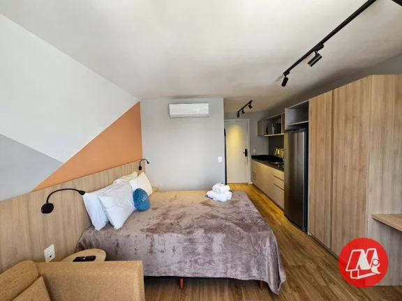 Imagem Studio com 1 dormitório para alugar, 24 m² - Auxiliadora - Porto Alegre/RS