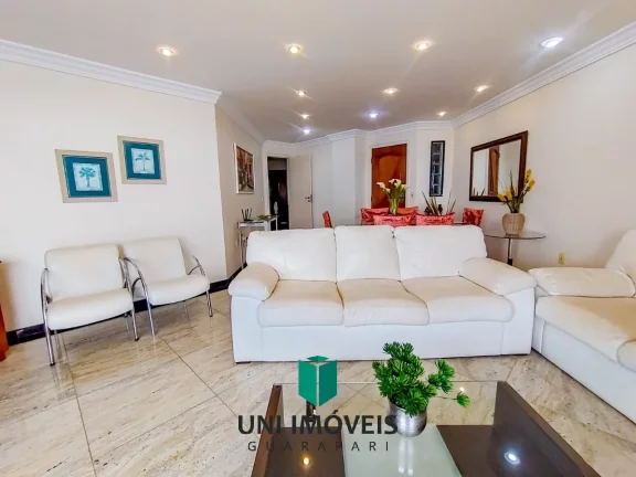 Imagem Apartamento à beira-mar em Guarapari, 4 quartos, 2 suítes, varanda ampla e 144m² de conforto