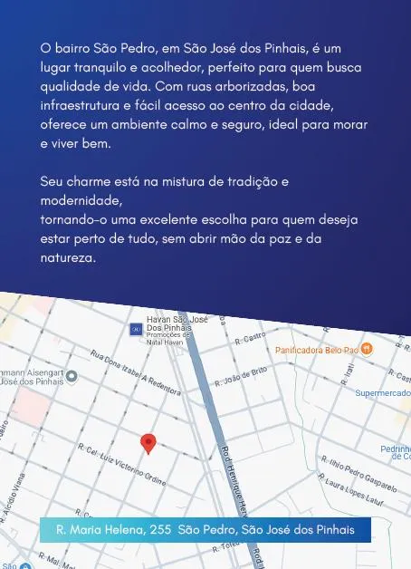 Imagem Apartamento Garden para Venda em São José dos Pinhais, São Pedro, 3 dormitórios, 1 suíte, 2 banheiros, 2 vagas