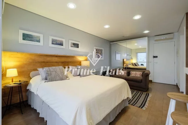 Foto do imóvel Flat disponível para venda no Diseño Campo Belo, com 37m², 1 dormitório e 1 vaga de garagem em Avenida Santo Amaro