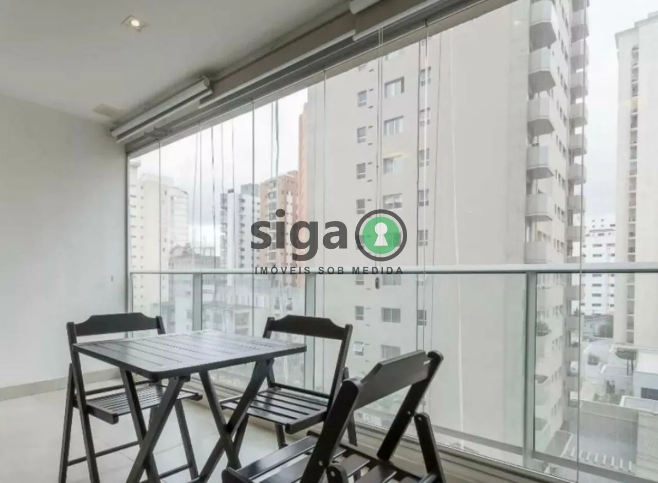 Imagem Excelente apto com 35m², 1 quarto ,1 banheiro e 1 vaga para Locação MOBILIADO, no Brooklin