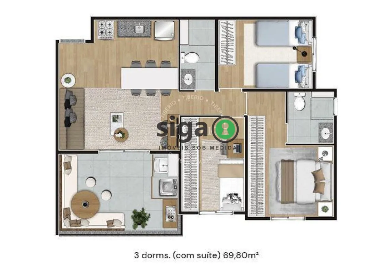 Imagem Apartamento para venda no Campo Belo, São Paulo - SP