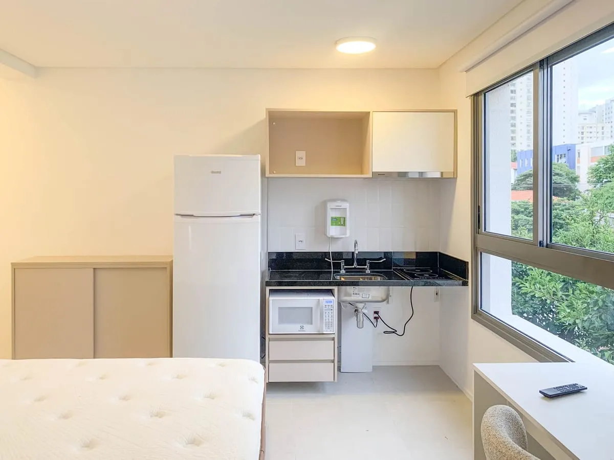 Imagem Apartamento com 1 Quarto para alugar, 28m² - Vila Clementino