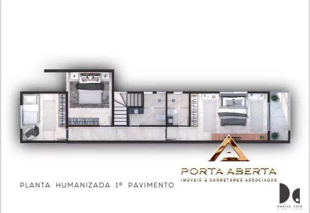 Imagem Casa Geminada duplex no Recanto - cod 1338