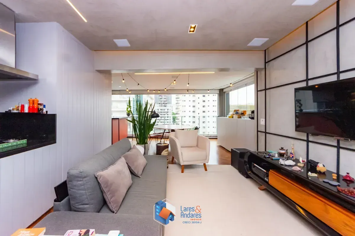 Imagem Apartamento para venda em Indianópolis com 2 quartos, sendo 2 suítes, 95m²