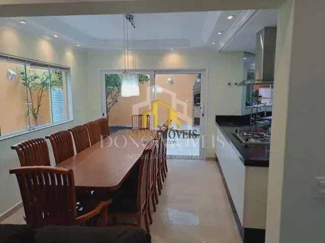 Imagem Sobrado 250 m² 3 suítes 5 vagas Parque dos Pássaros SBC