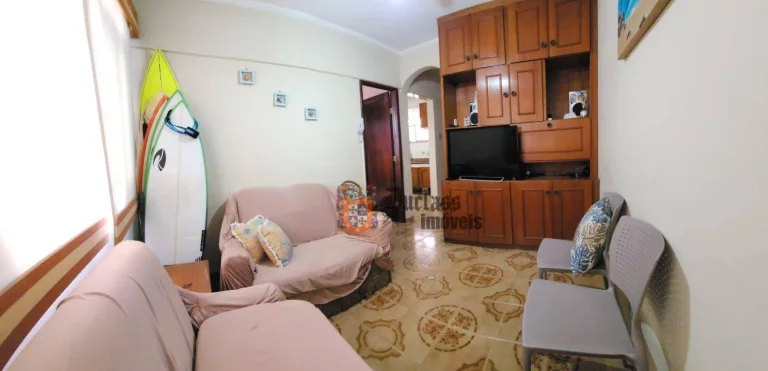 Imagem Apartamento com 1 dormitório à venda, 39 m² por R$ 240.000,00 - Boqueirão - Praia Grande/SP