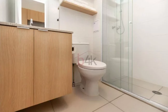 Imagem Studio Novo 29m² com Mezanino Metrô Brooklin (Haus Mitre 370)