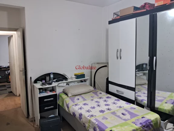Imagem Apartamento a venda em Santos no bairro da Aparecida de 2 dormitórios no primeiro andar de frente com uma vaga de garagem por R$ 426.000,00
