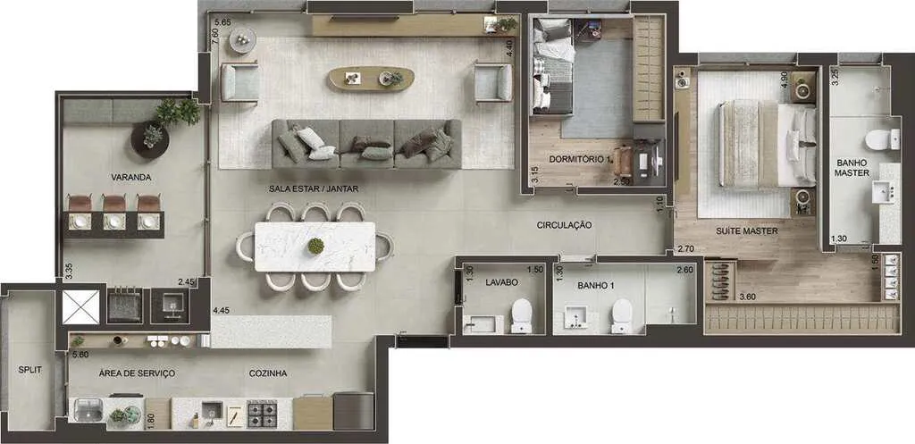 Imagem APARTAMENTO RESIDENCIAL em Curitiba - PR, Centro Cívico
