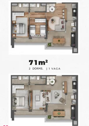 Imagem Apartamento com 2 Quartos à Venda, 75 m² em Pinheiros - São Paulo