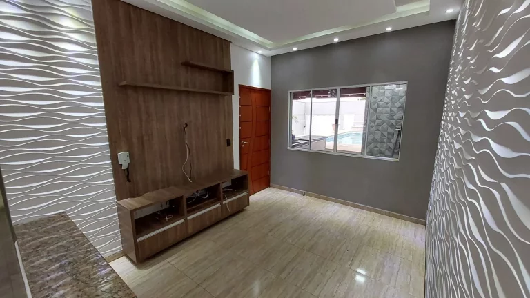 Imagem Casa com 3 dormitórios para alugar, 90 m² por R$ 4.462,00/mês - Terras de Santa Bárbara - Santa Bárbara D'Oeste/SP