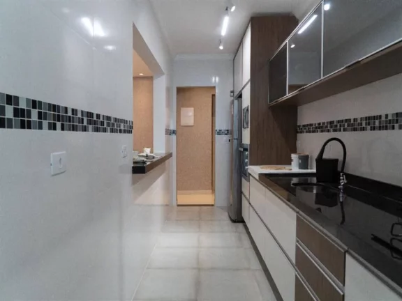 Imagem Apartamento com 3 dormitórios à venda, 119 m² por R$ 950.000,00 - Canto do Forte - Praia Grande/SP
