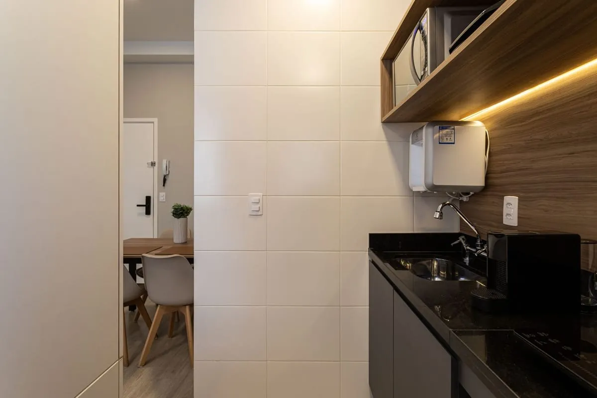 Imagem Apartamento com 1 Quarto para alugar, 35m² - Higienópolis
