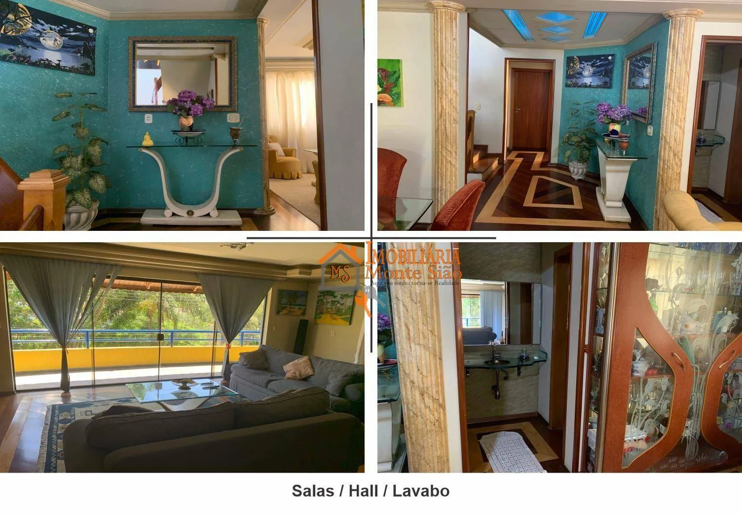 Imagem Casa com 3 dormitórios à venda, 420 m² por R$ 1.600.000,00 - Cidade Parquelândia - Mogi das Cruzes/SP
