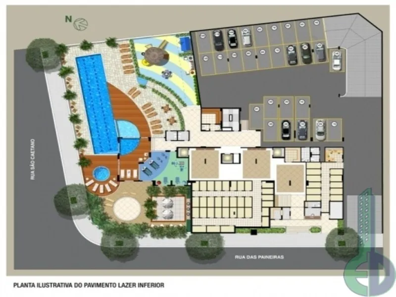 Imagem Condomínio Contemporâneo Jardim, Comprar apartamento 4 quartos bairro Jardim Santo André Sp