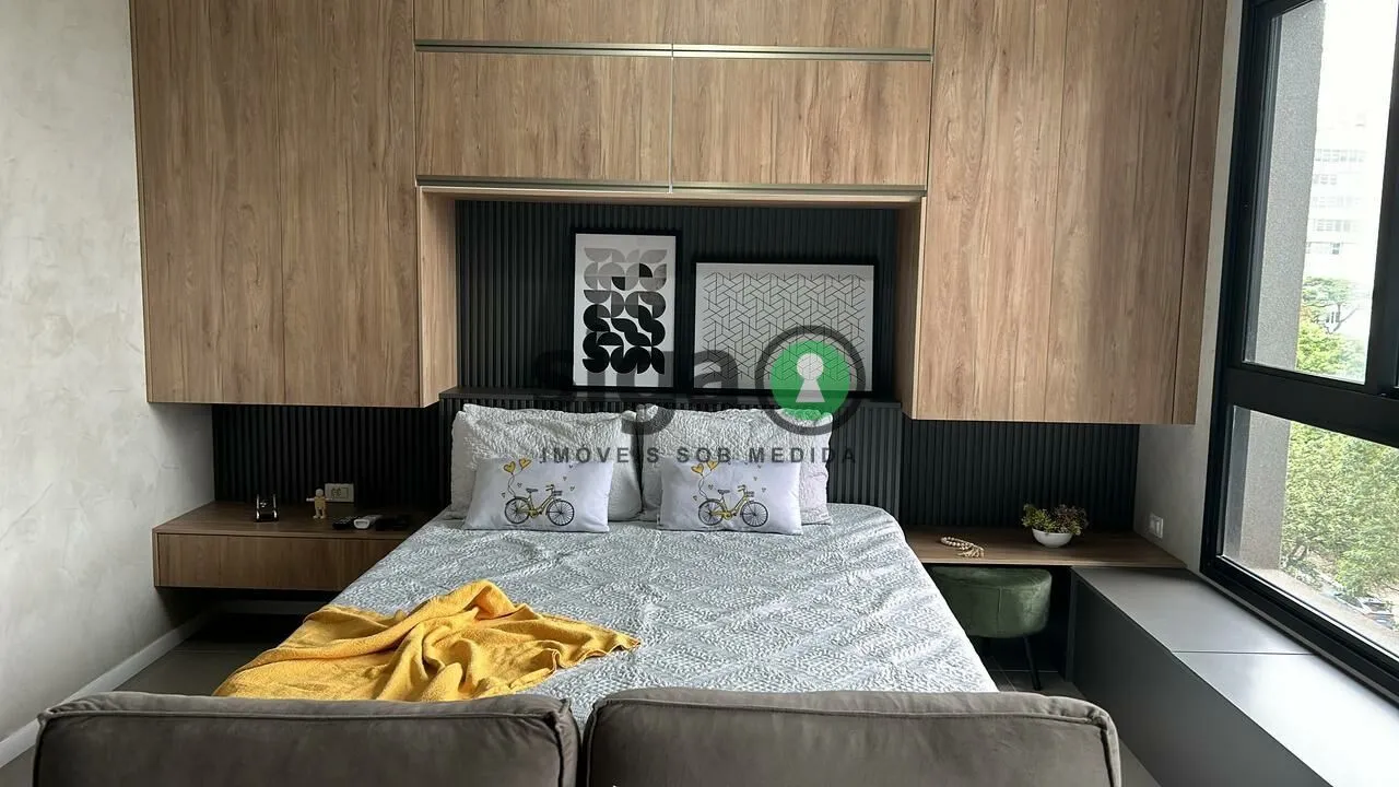 Imagem Studio com 44m²,1 quarto, 1 vaga em Pinheiros para locação, MOBILIADO
