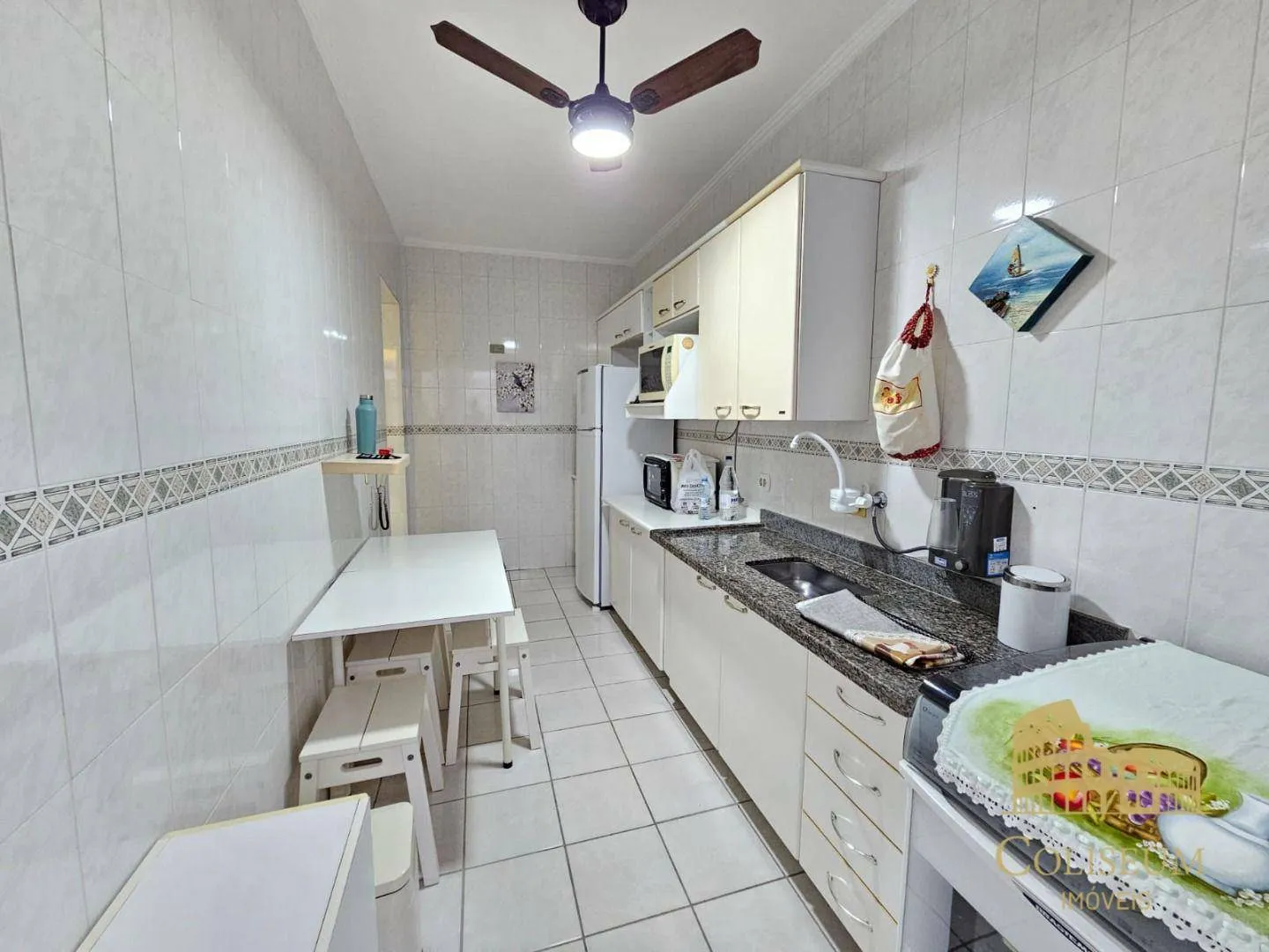 Imagem Apartamento com 1 dormitório à venda, 57 m² por R$ 335.000,00 - Vila Assunção - Praia Grande/SP