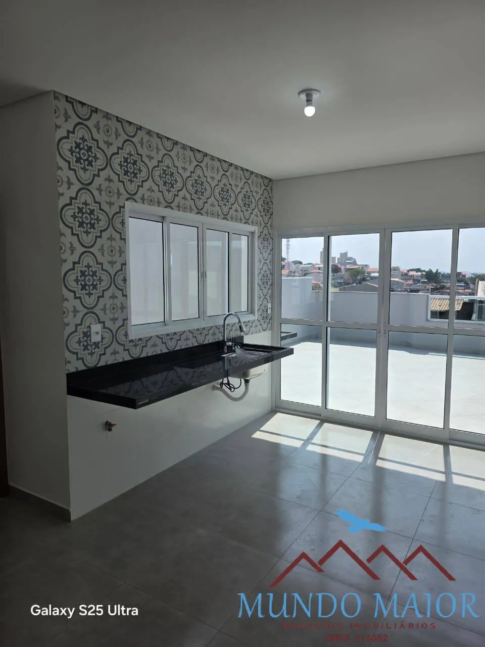 Imagem Sobrado Novo no Parque Oratório: 137m², 3 Dorms (1 Suíte), Sacada e 4 Vagas